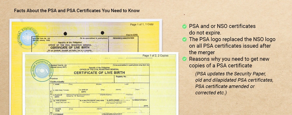 Is my NSO birth certificate still valid