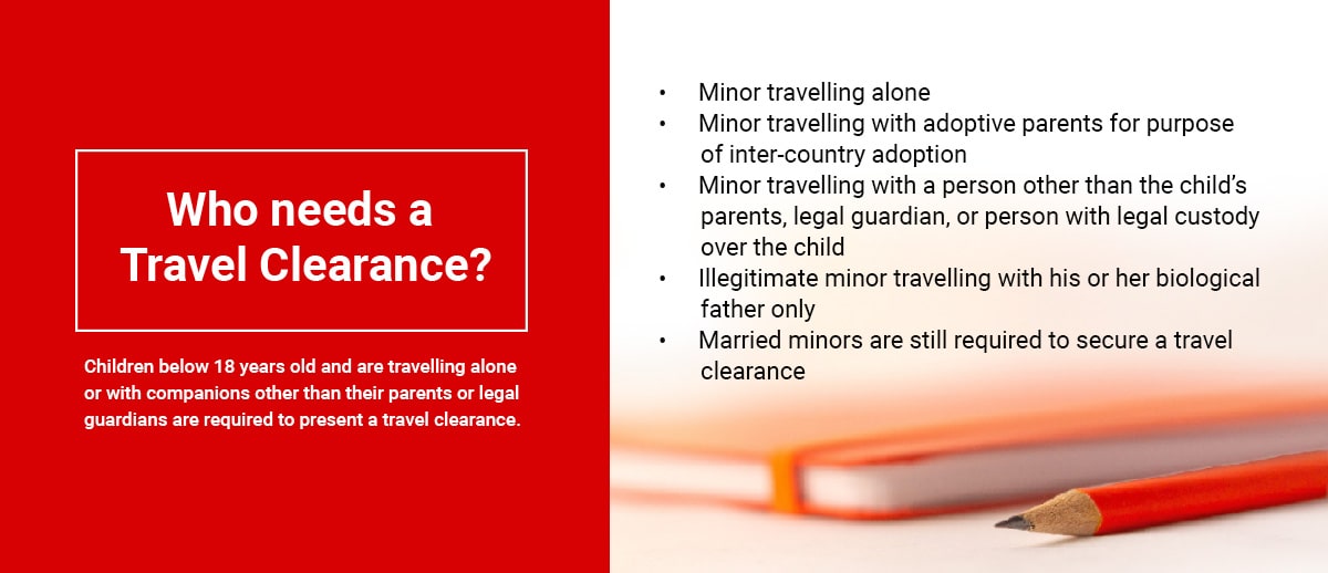 DSWD travel clearance requirements